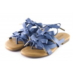 SANDALIAS KONTESSA PIEL LAZOS
