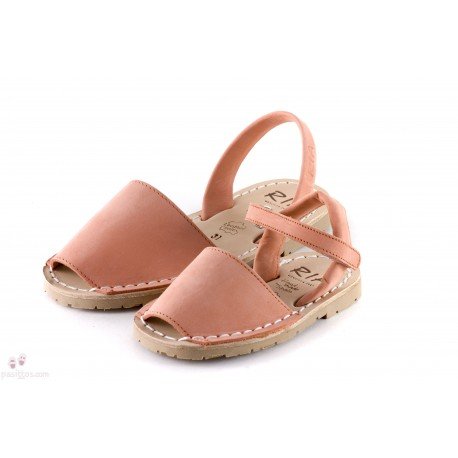 MENORQUINAS RIA NUBUCK CORAL