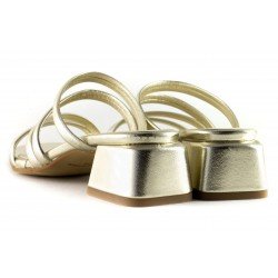 SANDALIAS MARLINNA PIEL METALIZADA TIRAS